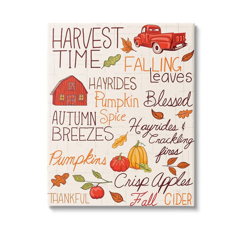 "Harvest Time", art mural sur toile par Diane Labombarbe, H 30 po x l 24 po