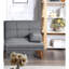 Contemporary Couch, With Solid Wood Legs And Foam Cushion Bed, Support-1665795445