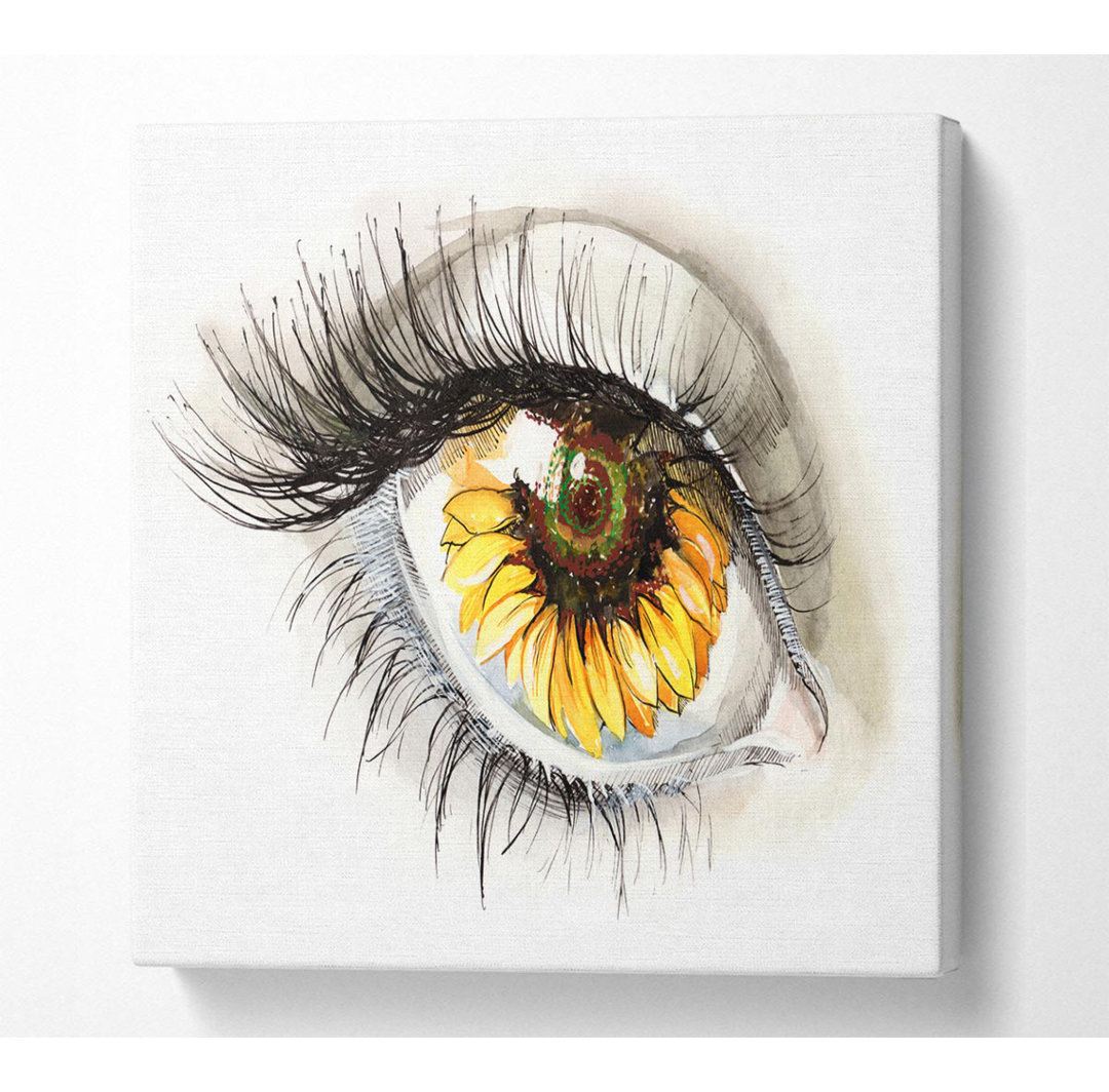 Das Goldene Auge - Kunstdrucke auf Leinwand - Wrapped Canvas