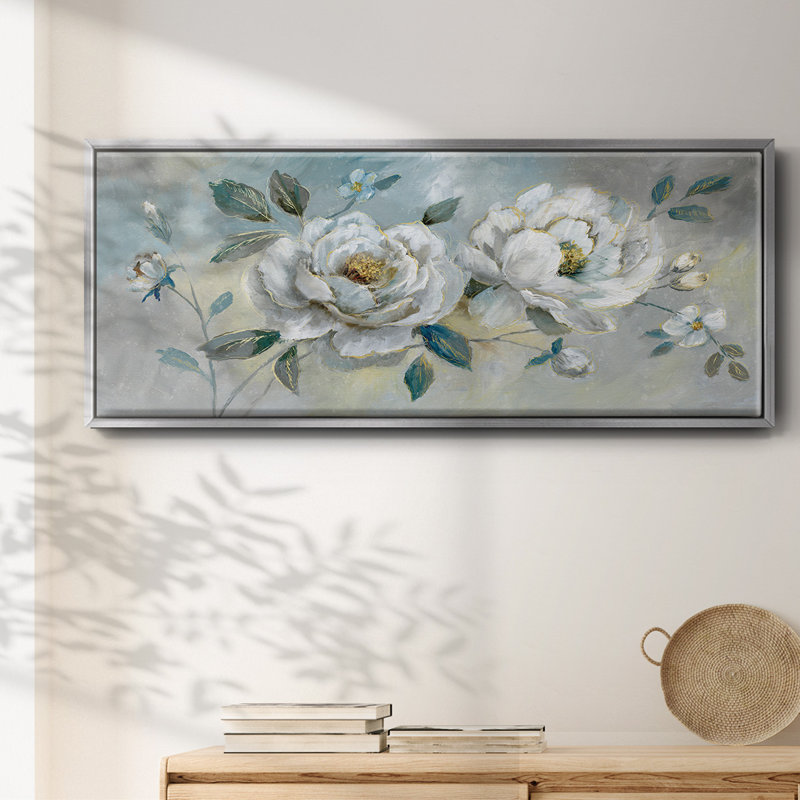 Darling Duo, toile encadrée, H 8 po x l 20 po
