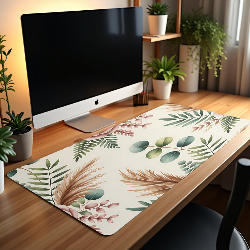 Polyester Desk Pad, 31.5x15.5