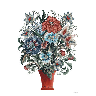Motif floral jacobin sur toile par Cindy Jacobs
