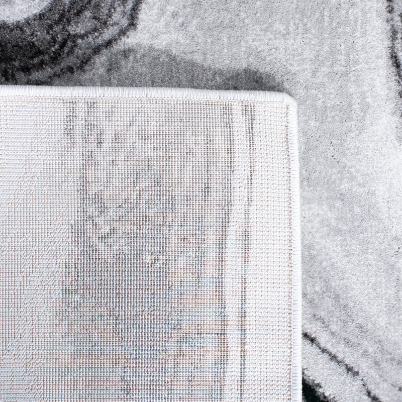 Fluery Performance Abstract Rug, Rectangle 4' x 6'