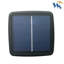 Parasol rectangulaire à énergie solaire 10 x 6,5 pi avec protection à l'eau, avec manivelle et inclinaison pour mât extérieur en acier thermolaqué-131141257