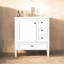 Meuble-lavabo simple autoportant de 30 po avec plateau en céramique, assemblage requis-926234434
