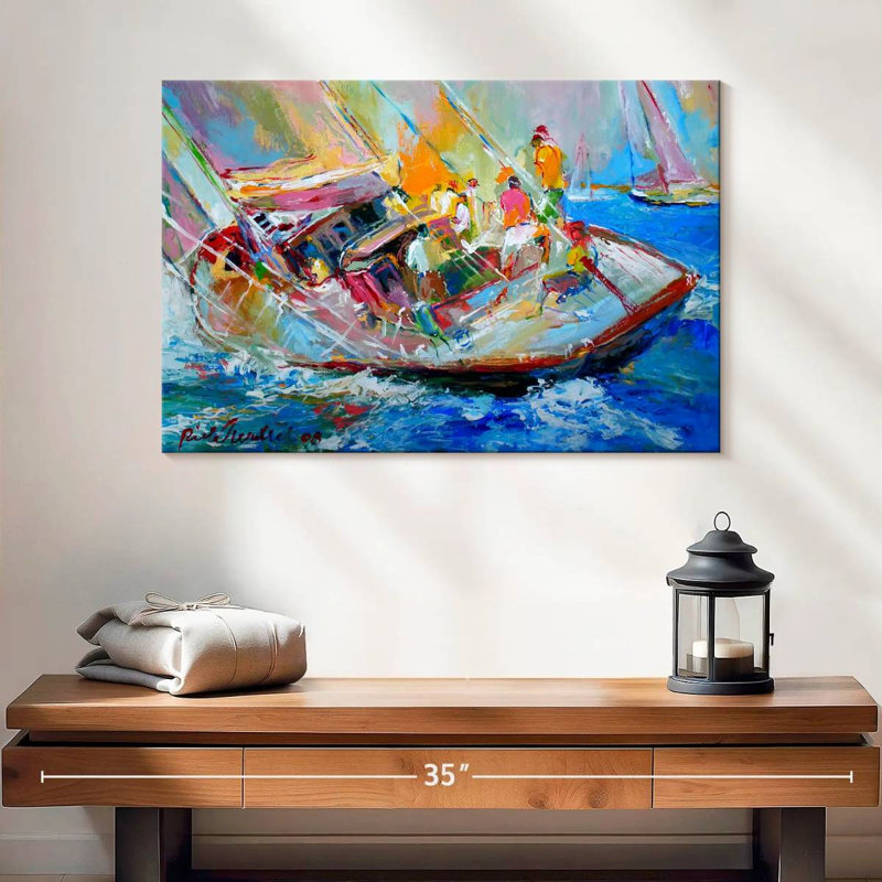 Mehar Sail, 16" H x 24" W