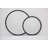 Round Iron Wall Mirror – 27inches Or 36inches, 3 Colors, Ready To Hang-1500253236-1500253237