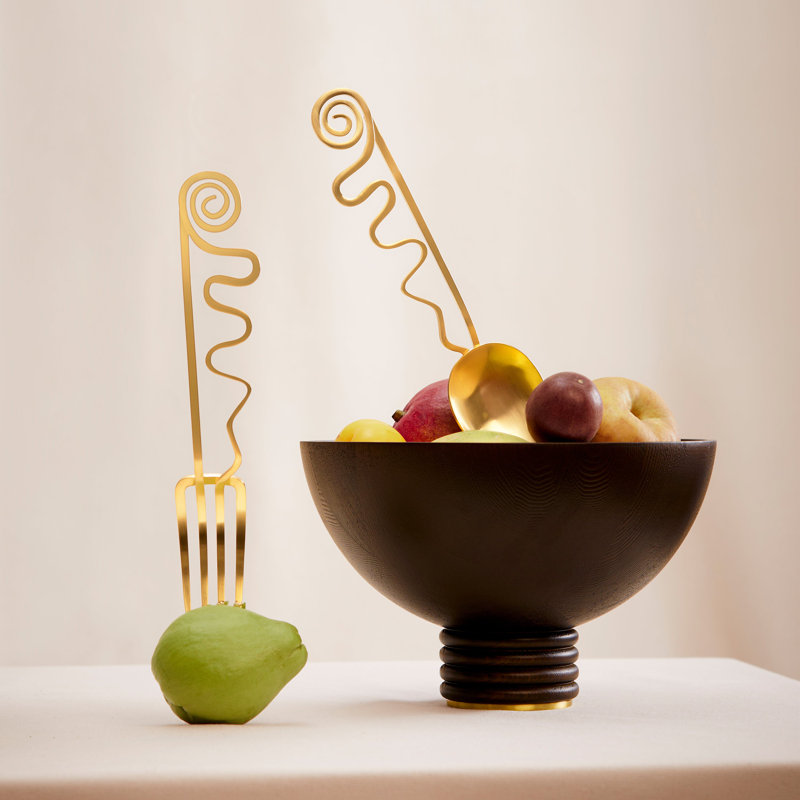 Spirale Salad Servers