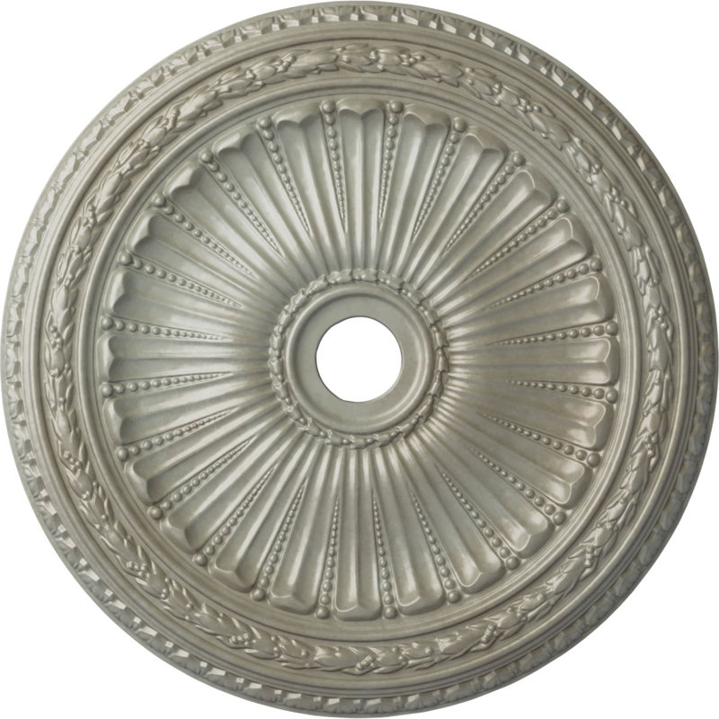 Médaillon de plafond 35 x 8 po x P 4 7/8 po x P 2 1/2 po Viceroy (convient aux auvents jusqu'à 4 7/8 po), Doré Flash