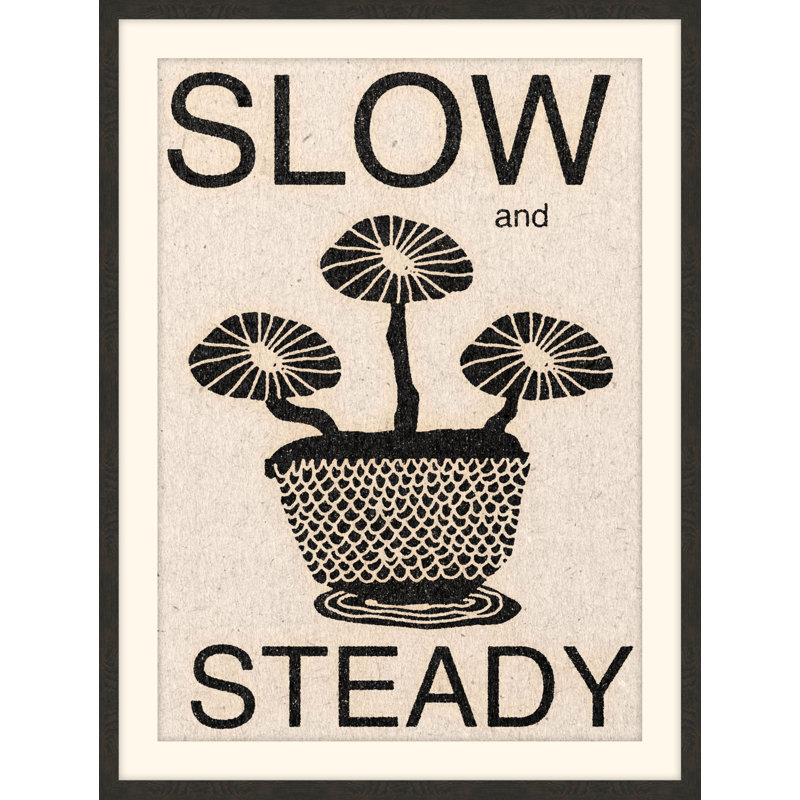 Slow And Steady 1 Print, 26" H x 20" W