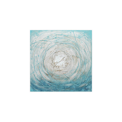 Handgemalt Acrylbild Ice Storms