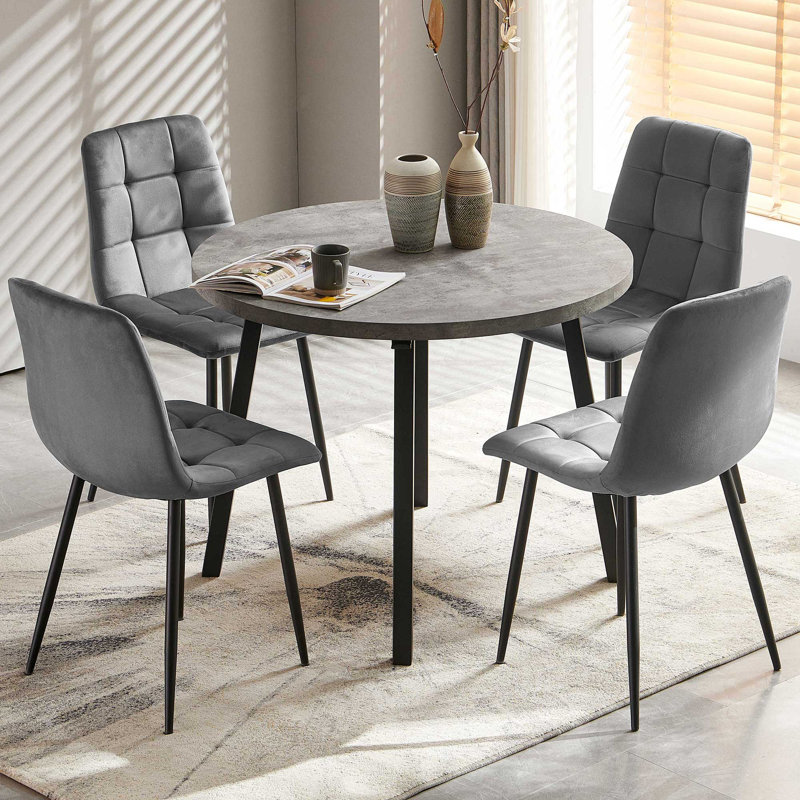 Santiago 5 - Piece Dining Set, Gray