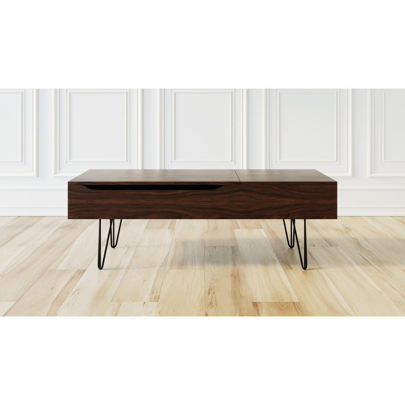 Table basse 47 po Mid-Century