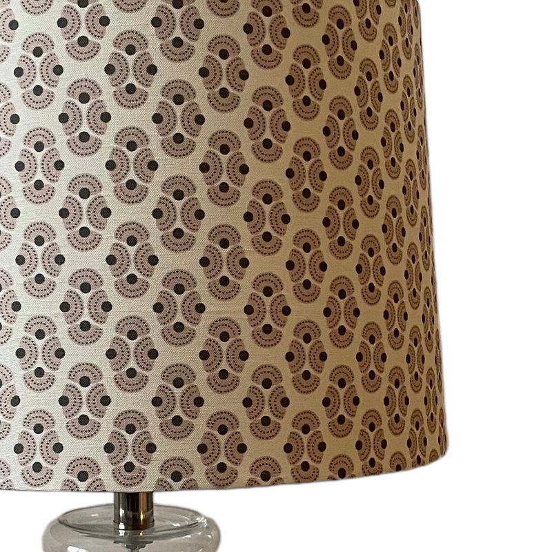 Armada Drum Lampshade, Pink;White