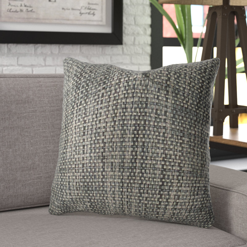 Cayne Geometric Reversible Throw Pillow, 22" x 22"