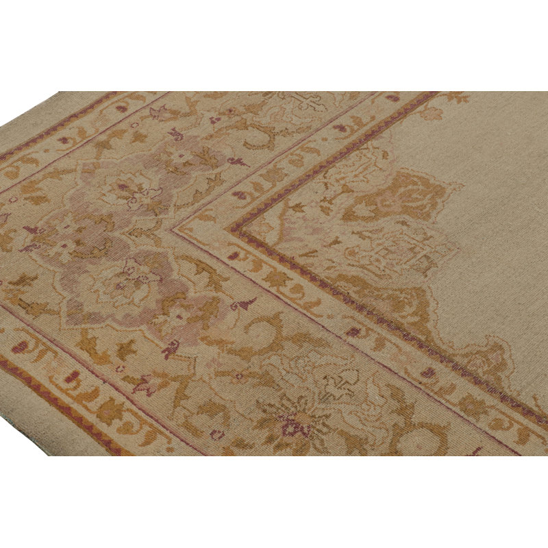 Hand Knotted Wool Area Rug