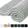 Azriah Luxury Chenille Super Soft Absorbent Microfiber Rectangle Non-Slip Bath Rug