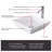 24'' Narrow Depth Single Bathroom Vanity Set with Mirror-909502477