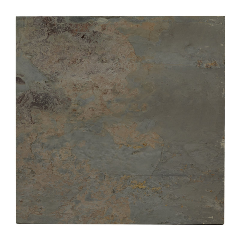 Carrelage de sol et de mur en ardoise calibré 16 po x 16 po Sunlit Bronze