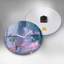 Glass Wall Clock
