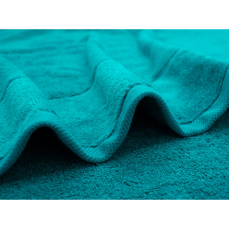 Pellicone Cotton Plush velour 450gsm Super Absorbent Hand Towel, Turquoise