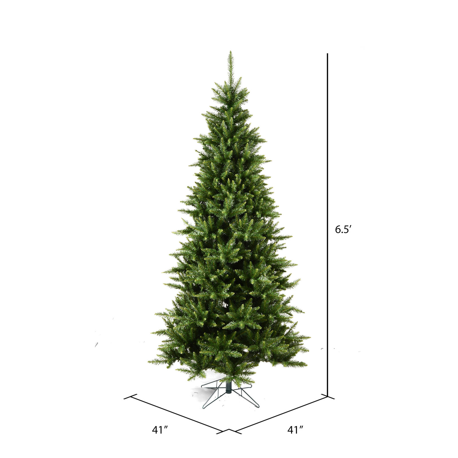Peabody 12' Fir Christmas Tree, 6.5'