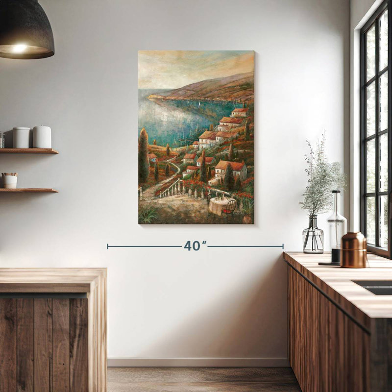 Gillard Tranquil Harbor III, 39" H x 26" W
