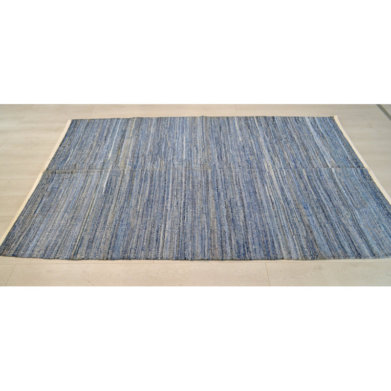 Striped Hand Woven Area Rug, Rectangle 150 x 240cm