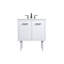 Ensemble de meuble-lavabo simple 30 po Cyrus-1193375534