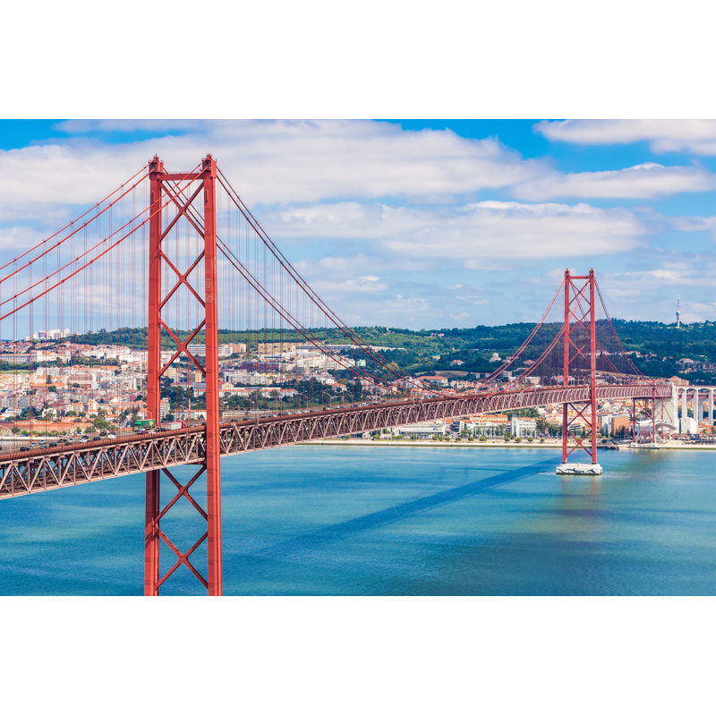 Macsen April 25 Bridge - Wrapped Canvas Print, 51cm H x 51cm W x 3.8cm D