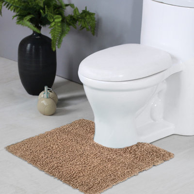 Heacock U-shaped 100% Cotton Non-Slip Contour Mat