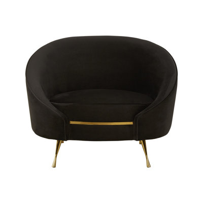 Reuben Velvet Barrel Chair