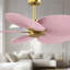 Alessandra Tropical - Five Blade Ceiling Fan - Matte White Finish - Matte White Blades-1004283730-1004283737
