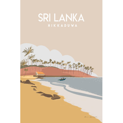 Sri Lanka 1 Piece Wrapped Canvas Painting