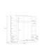 Razina Manufactured Wood Wardrobe