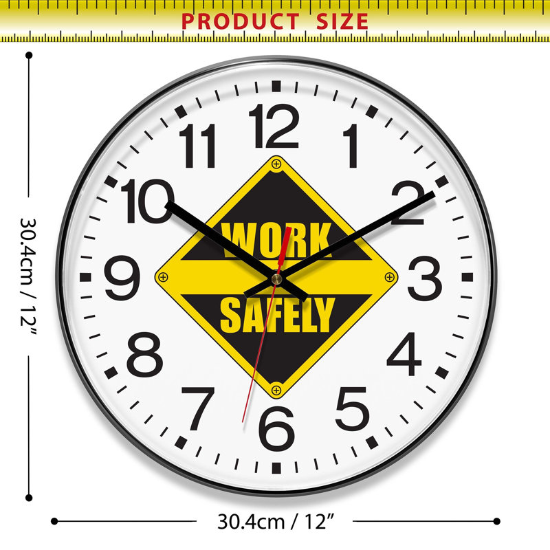 Horloge murale 12 po Infinity