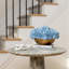 Ian Realtouch Hydrangea Arrangement in Large Gold Bowl-120779232