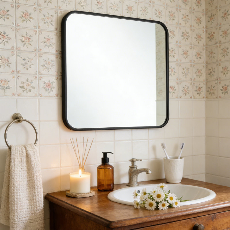 Aluminum Alloy Square Mirror