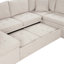 Canapé en chenille avec accoudoirs carrés-626028126