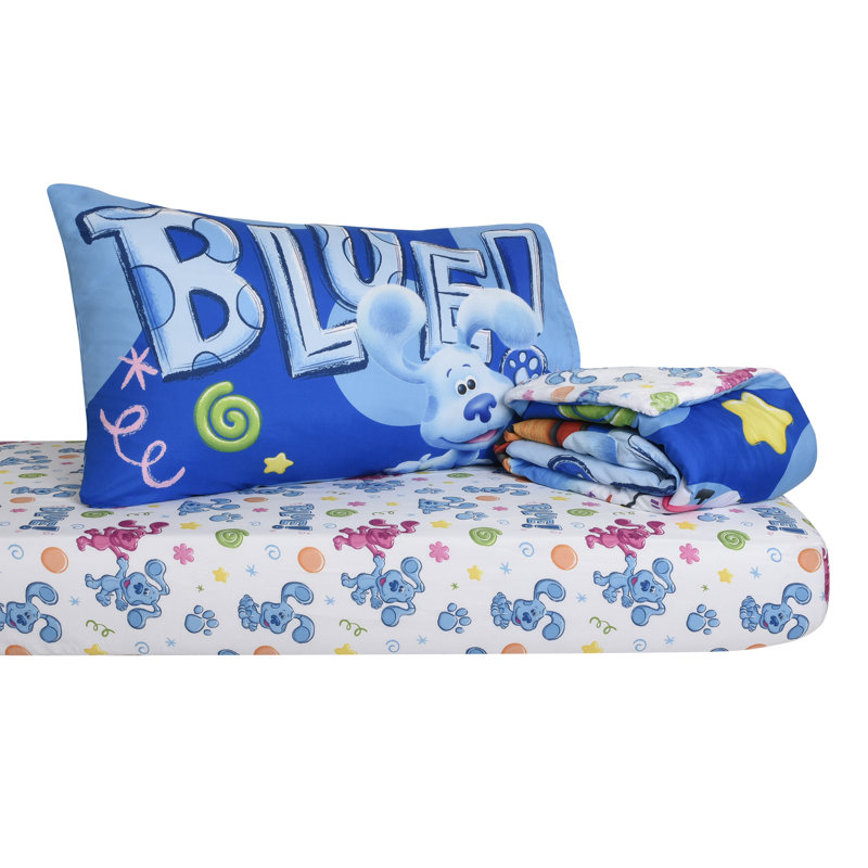 Ensemble de literie pour tout-petits 3 pièces Blues Clues