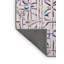 Tapis gris soyeux et moelleux-100890017