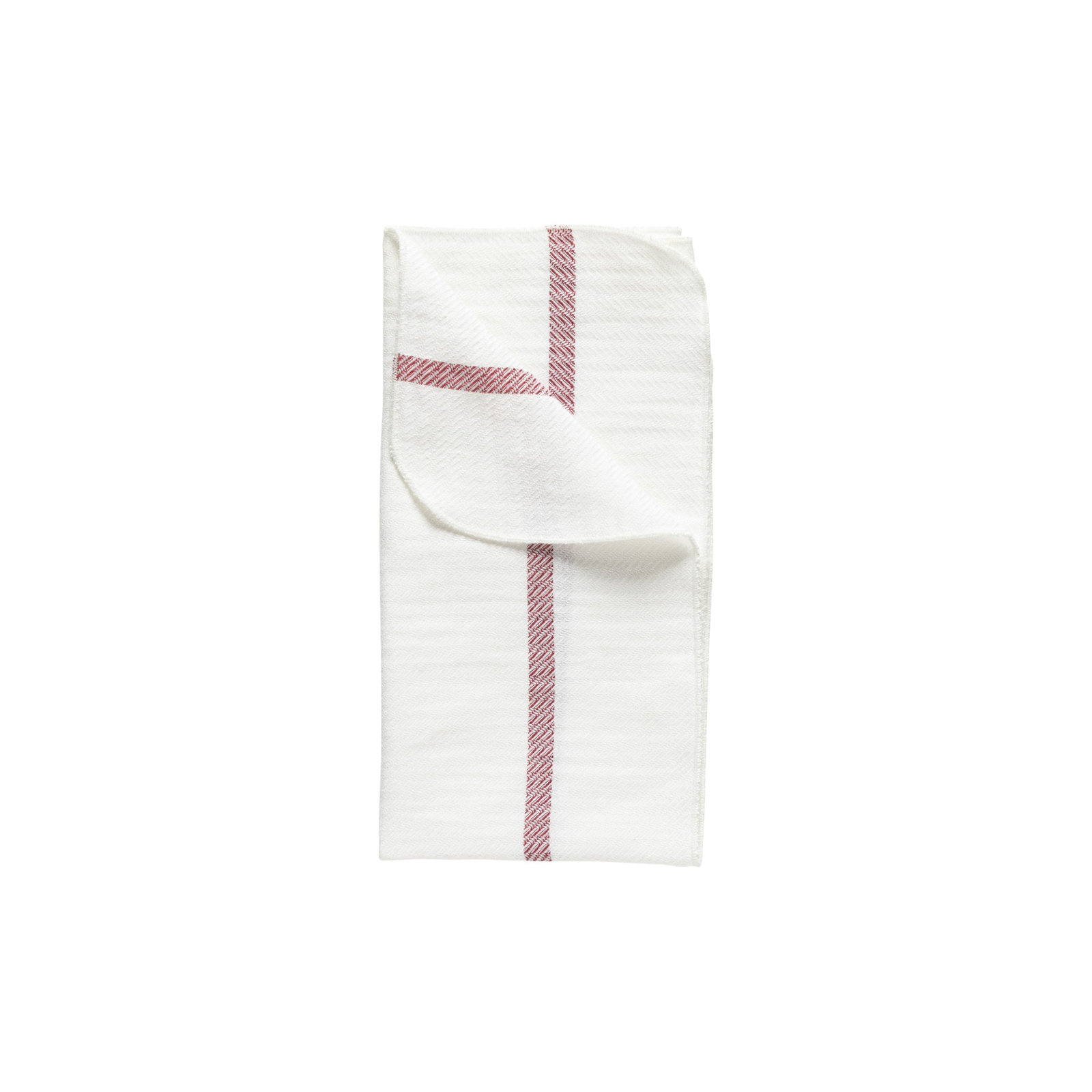 Napkin 50% Li 50% Co, White/Red