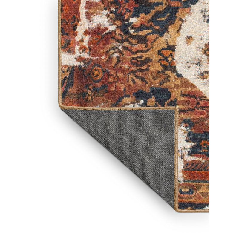 Slatington Abstract Indoor Rug, Rectangle 5' x 8'