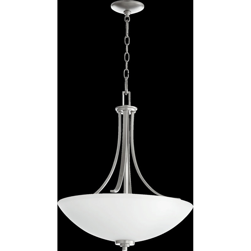 Cariad 4 - Light Kitchen Island Pendant, Classic Nickel