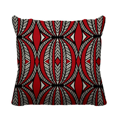 Coussin décoratif intérieur / extérieur Kiva Abstract Tribal