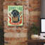 «Beer Dogs 5» par Mary Urban, art mural sur toile, 12 po x 16 po-1903467677