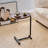 2-Piece Brown C-Shaped Side Table Set, Small Sofa Table for Living Room & Bedroom-242094831