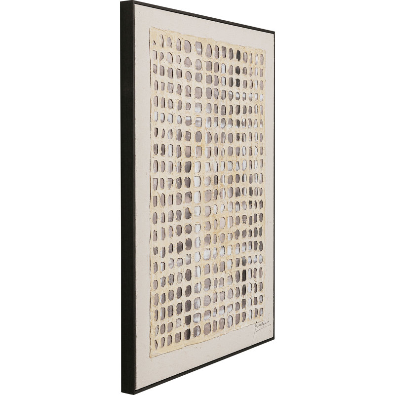 Glitter Curtain Framed Picture