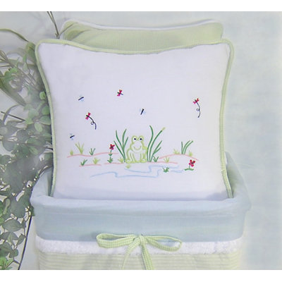 Coussin décoratif grenouille Sammy