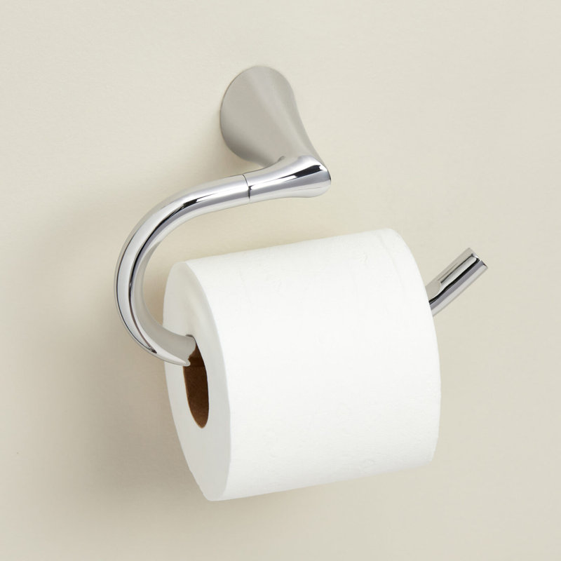 Porte-papier hygiénique Acadia, Chrome poli